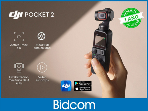 Imagen 2 de 9 de Dji Osmo Pocket 2 Estabilizador Camara Profesional 4k Uhd