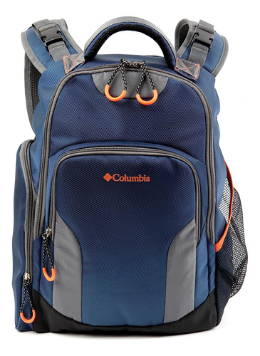 Mochila Para Pañales Columbia Summit Rush + Cambiador, Azul