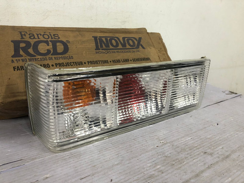 Lanterna Traseira Gol Quadrado Cristal 87/94 L E Rcd Inovox Esquerdo/motorista Cristal