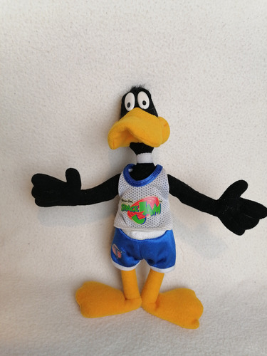 Peluche Original Pato Lukas Space Jam Looney Tunes 22cm. 