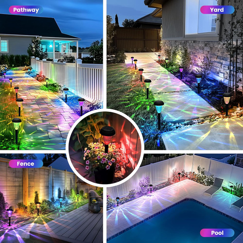 Luces Solares Para Decoración De Jardín, Impermeables, Decor