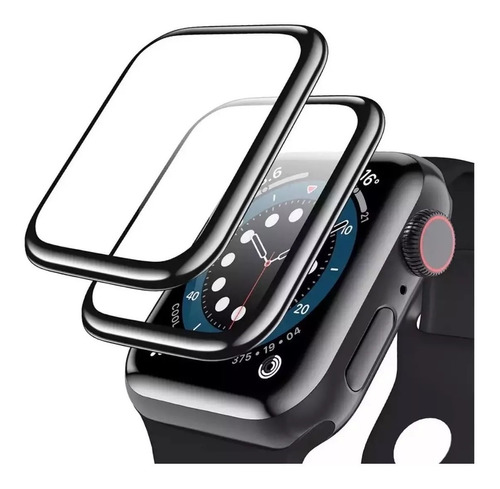 2 Und Protector Vidrio Hd Para Apple Watch Serie 3 4 5 6 7 8