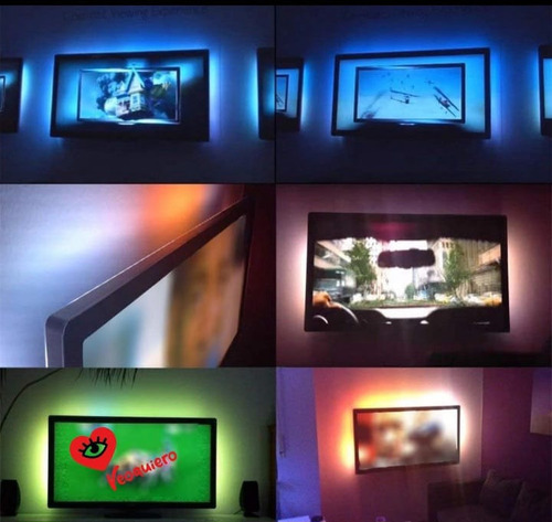 Tiras Led 50x50 Rgb 5m Usb Rgb