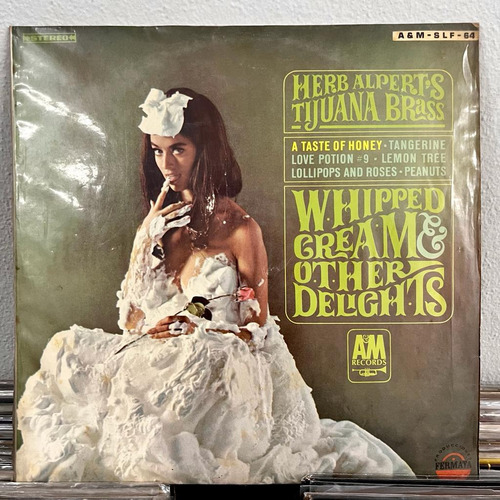 Herb Alpert's Tijuana Brass Lp Whipped Cream Other Delights