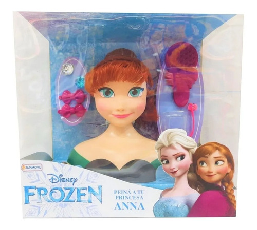 Cabeza Para Peinar Estilos De Cabello Original Frozen Elsa