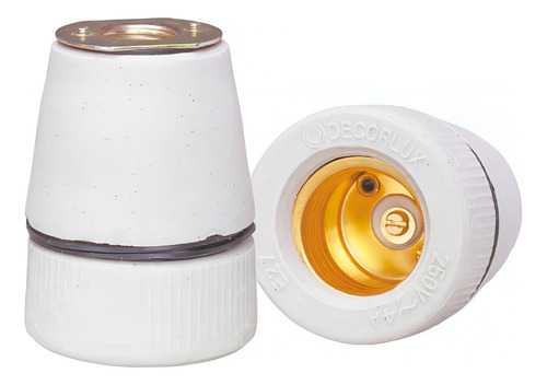 Kit 2 Pendente Luminária Prato Beed Alumínio 10 Com Bocal Estrutura Verde 110v/220v