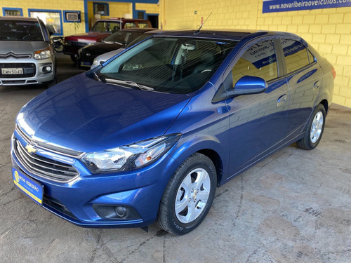 Imagem 3 de 9 de Chevrolet Gm Prisma Lt 1.4 Azul 2019