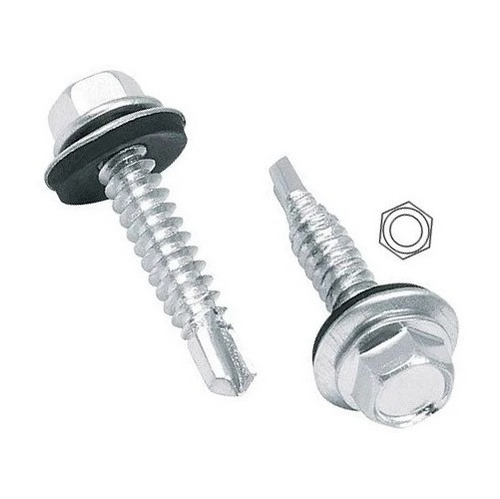 Pija C/hex. Galv. Pta. Broca 1/4x4 C/accesorios (100pza)