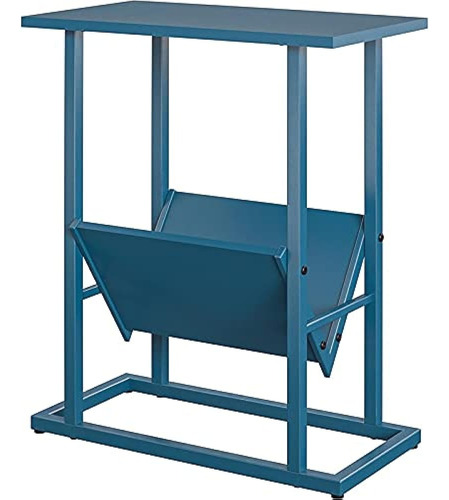 Novogratz Regal End Table, Azul