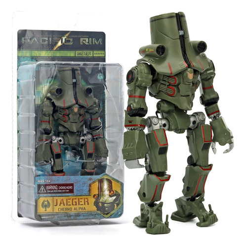 Pacific Rim Jaeger Cherno Alpha Robot Figura Modelo Juguete