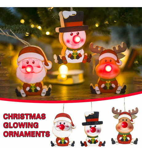 Lámpara Colgante De Navidad Brillante For Decoración De Pap