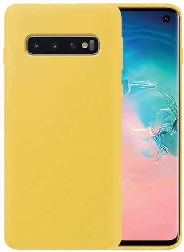 Funda Para Samsung Galaxy S10 Plus (color Amarillo)