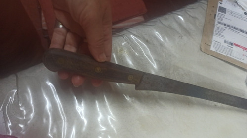 Antigua Cuchilla Cuchillo Sandwichs Pan Campo Kababs Queso (Usado)