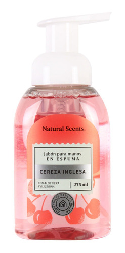 Jabón En Espuma Cereza Inglesa 275 Ml Natural Scents