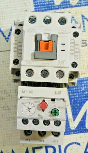 New 30 Hp Size 2 Motor Starter Mc-40a Mt-32 18-25a 48va Yym