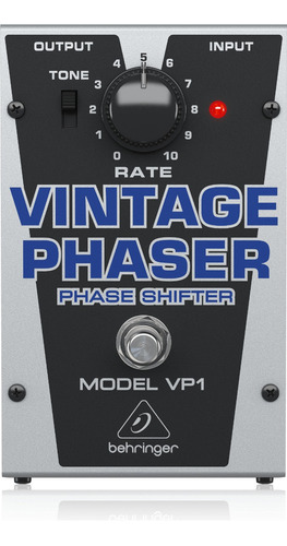 Pedal De Efecto Behringer Vp1 Phase Shifter