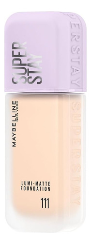 Base de maquillaje líquida Maybelline Super Stay Lumi Matte Base de maquillaje Superstay Lumi Matte tono 111 - 35mL