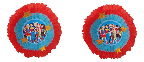 Piñata Super Heroes Girls Piñatas Heroes Chicas Cotillon