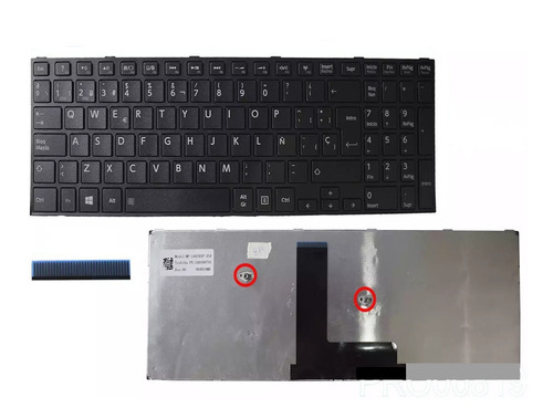 Teclado Toshiba C55-b5242x Sp 