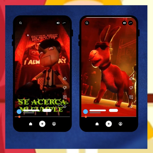 Invitación Digital Animada Shrek Tecno +9 - Tiziben Shrek Tecno