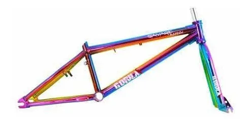 Cuadro 20.5 Bmx Gorila Savage Rainbow Tornasol Centro Mid Env o