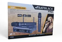 Comprar Microfonos Inalambricos Uhf Bt-m43 Batblack Negro