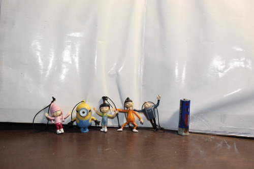 Figuras Llavero Minions Mi Villano Favorito Gru Lucy Vector (Usado)