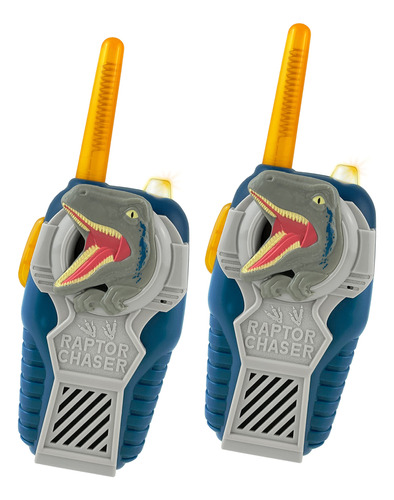 Ekids Jurassic World - Walkie Talkies De Juguete Para Ninos,