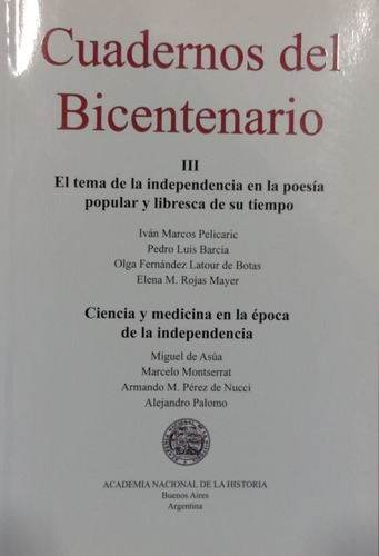 Cuadernos Del Bicentenario Volumen 3