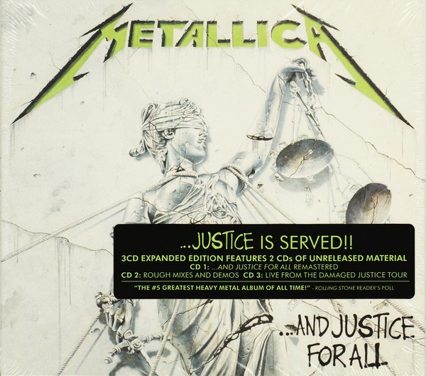 Metallica - And Justice For All Remastered Expanded (3 Cd) | Mercado Livre