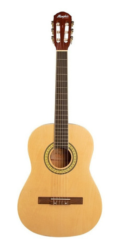 Violão clássico infantil Tagima Memphis AC-34 para destros black verniz brilhante