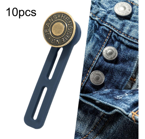 10 Uds Extensor De Cintura Expansor De Letra De Cobre