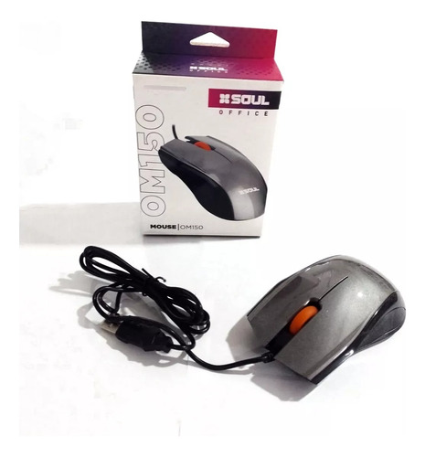 Mouse Para Pc Escritrorio Cable Usb 1.5 Metros 1200dpi 