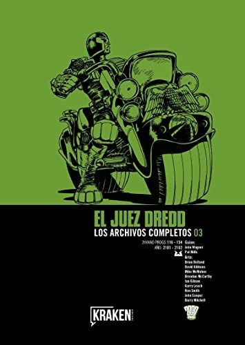 Juez Dredd 3. Archivos Completos (juez Dredd Archivos Comple