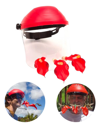 Alimentador De Pájaros Para Usar Con Casco