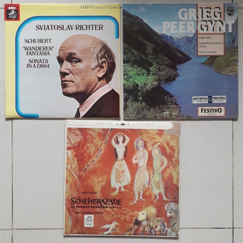 Lp/discos De Acetato Colección Música Clásica Orquesta