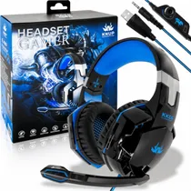Comprar Fone Gamer Headset Knup Entrada P2 Com Led E Microfone