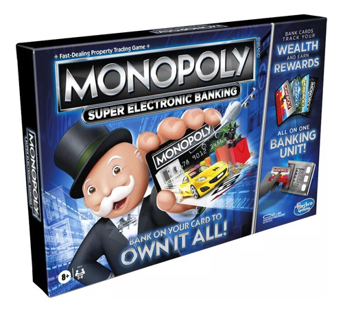Monopoly Banco Electrónico Juguetería La Jungla