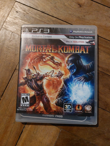 Ps3 Juego Mortal Kombat Para Sony Playstation 3