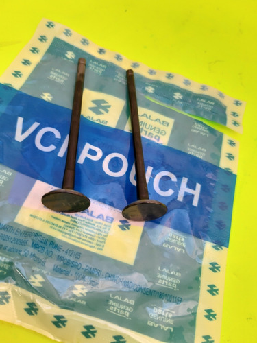 Imagen 1 de 2 de Par De Válvulas De Escape Pulsar 150, Ns 160. Original Bajaj