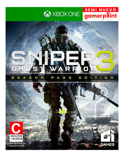 Sniper Ghost Warrior 3 Xbox One Usado (Usado)
