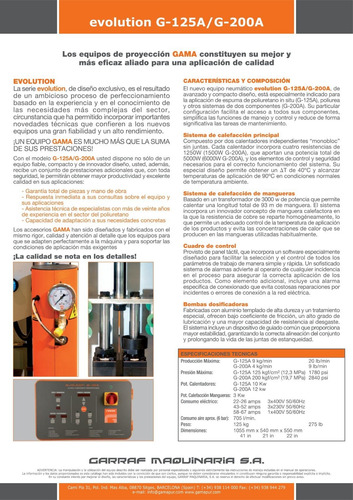 Imagen 4 de 10 de Maquinas Poliuretano Y Poliureas