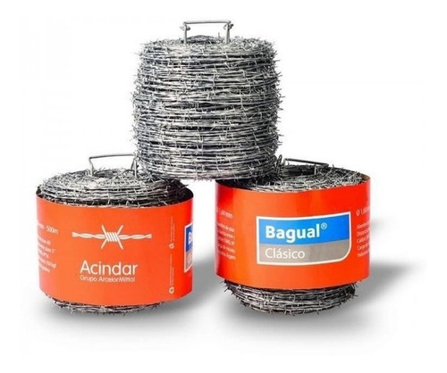 Imagen 2 de 7 de Alambre De Pùas Bagual Clásico Acindar 100mts