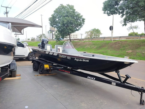 Lancha Metalboat Semi Nova Com Motor 115