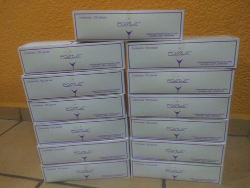 Preservativos Condones Possess 13cajas Con 100 Piezas,1300pz