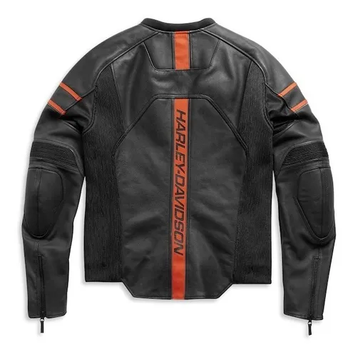 Chamarra de online piel harley davidson
