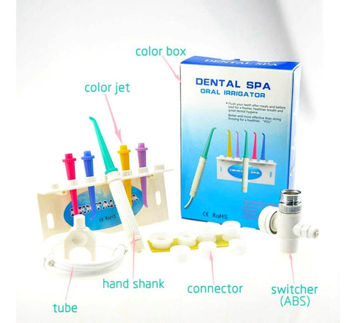 Imagen 7 de 8 de Irrigador Oral Limpieza Bucal Y Odontologia Nuevo