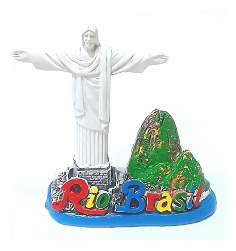 comprar Cristo Redentor Corcovado Pão De Açúcar 7cm Souvenir Brasil