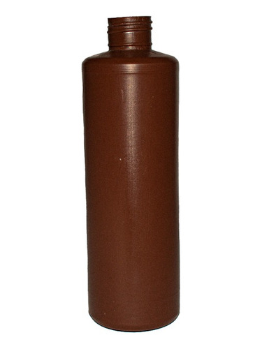 1000 Envase Botella 250 Ml Plastico Tapa Lin Cafe Ambar Mate