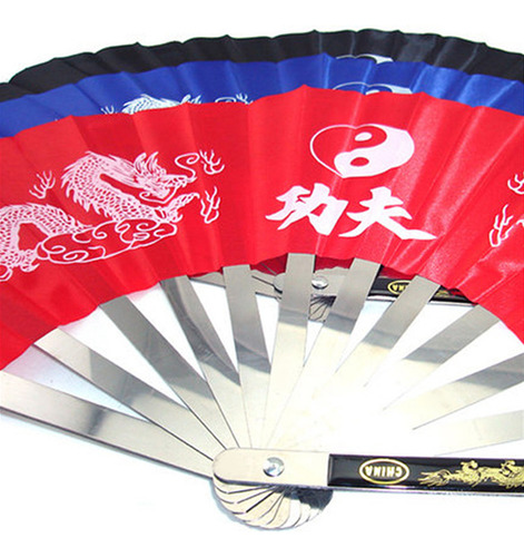 Abanico Chino Tradicional Chino De Acero Inoxidable Kung-fu
